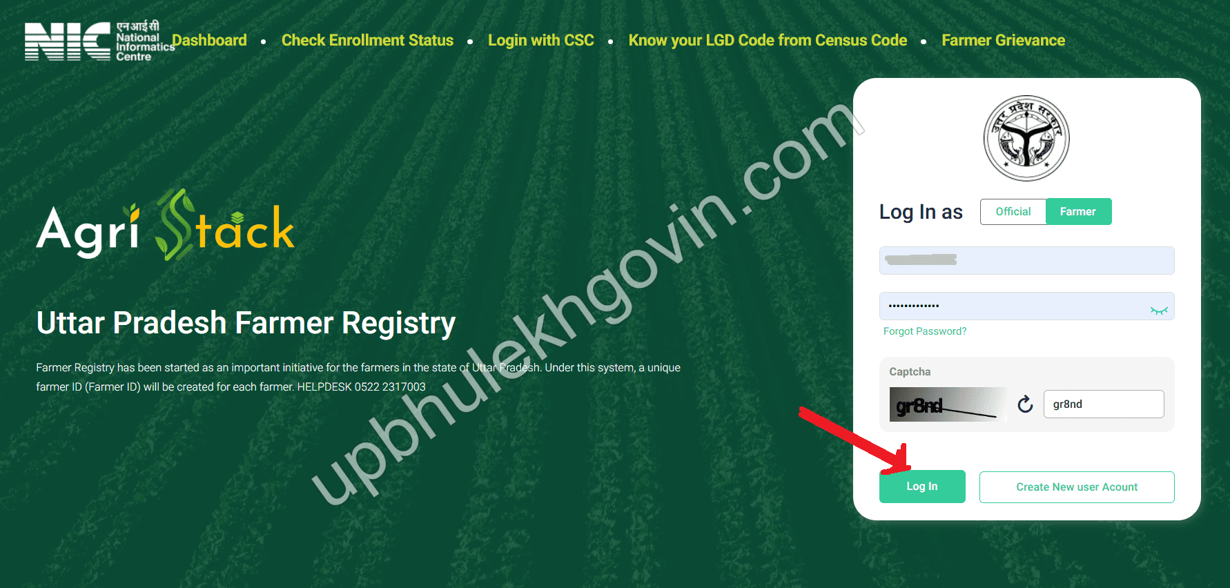 Agristack Login