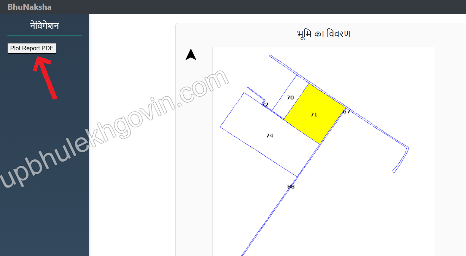 UP Map Report